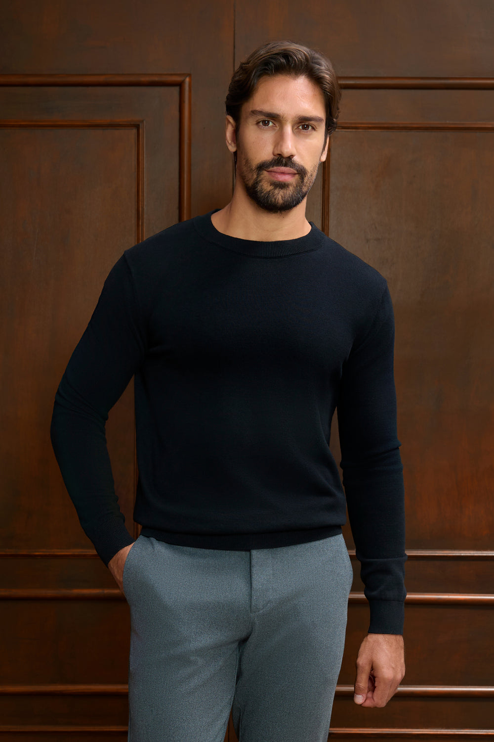 THE SANTONI CREWNECK SWEATER