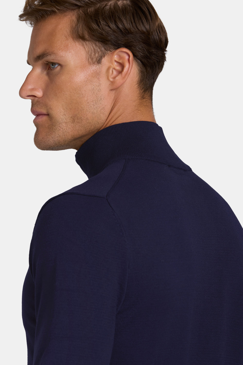 THE FINEZZA QUARTER ZIP SWEATER