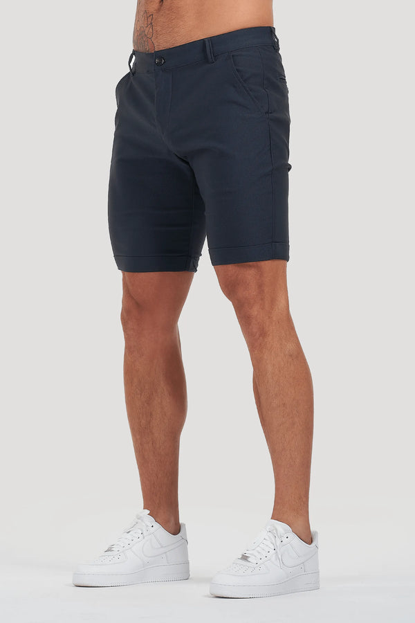 THE AVANI SHORTS - DARK BLUE - ICON. AMSTERDAM