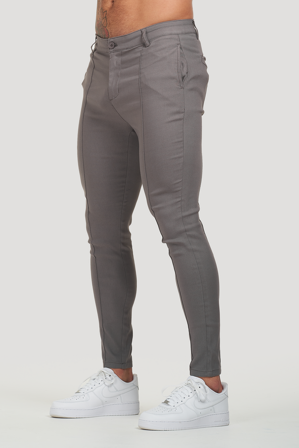 THE VOCO TROUSERS 2.0 - GREY - ICON. AMSTERDAM