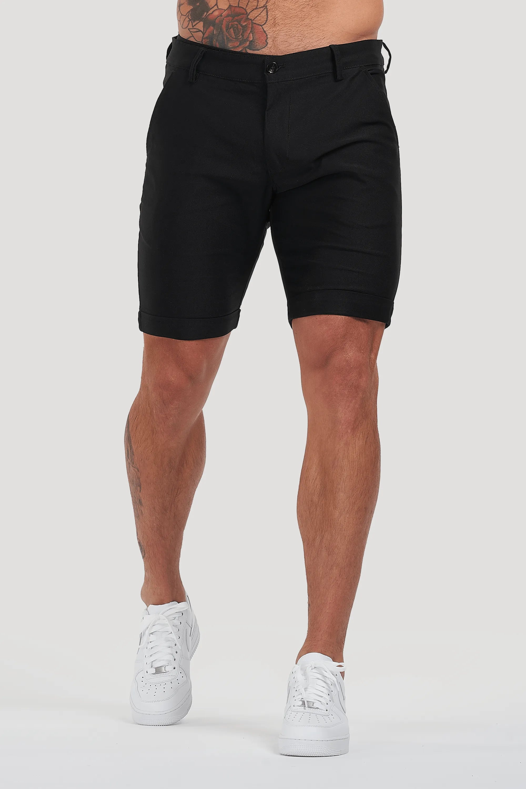 THE AVANI SHORTS - BLACK - ICON. AMSTERDAM