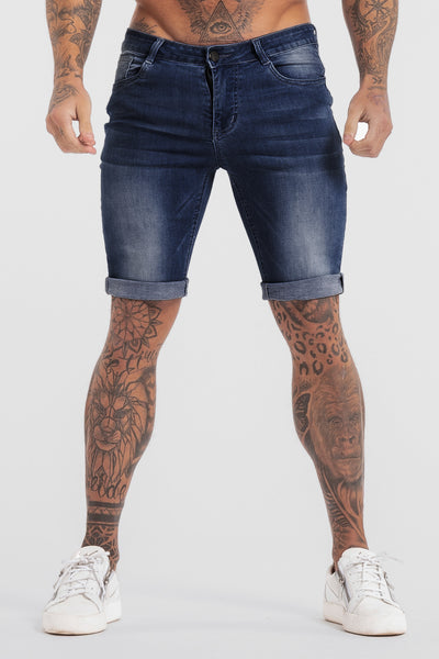 THE LORENZO SHORTS - DARK BLUE - ICON. AMSTERDAM