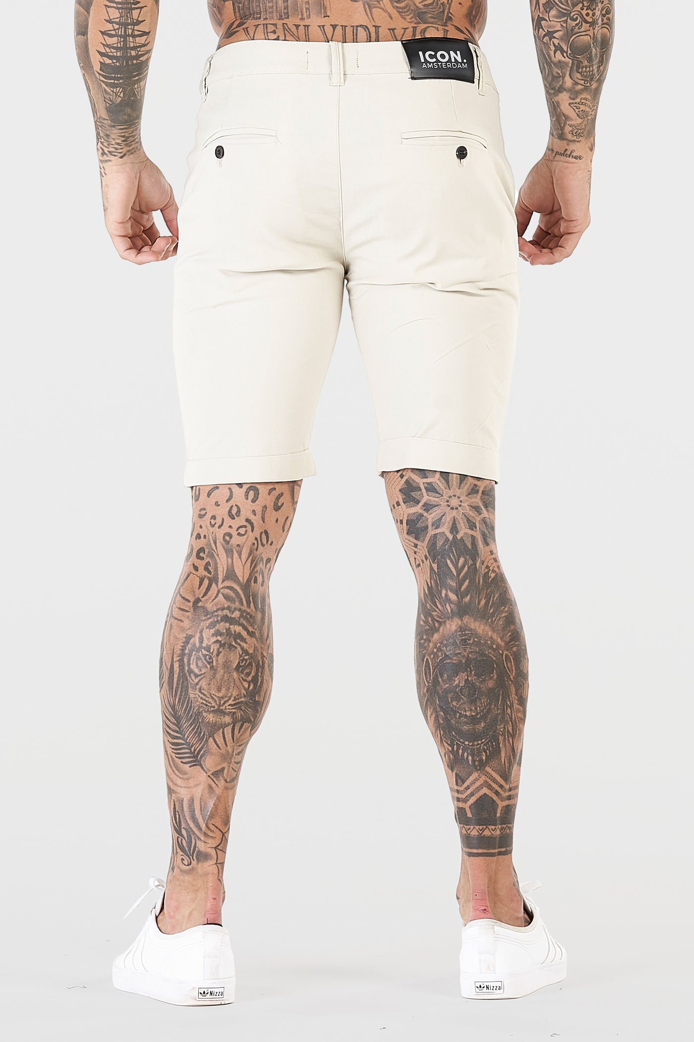 THE AVANI SHORTS - IVORY - ICON. AMSTERDAM