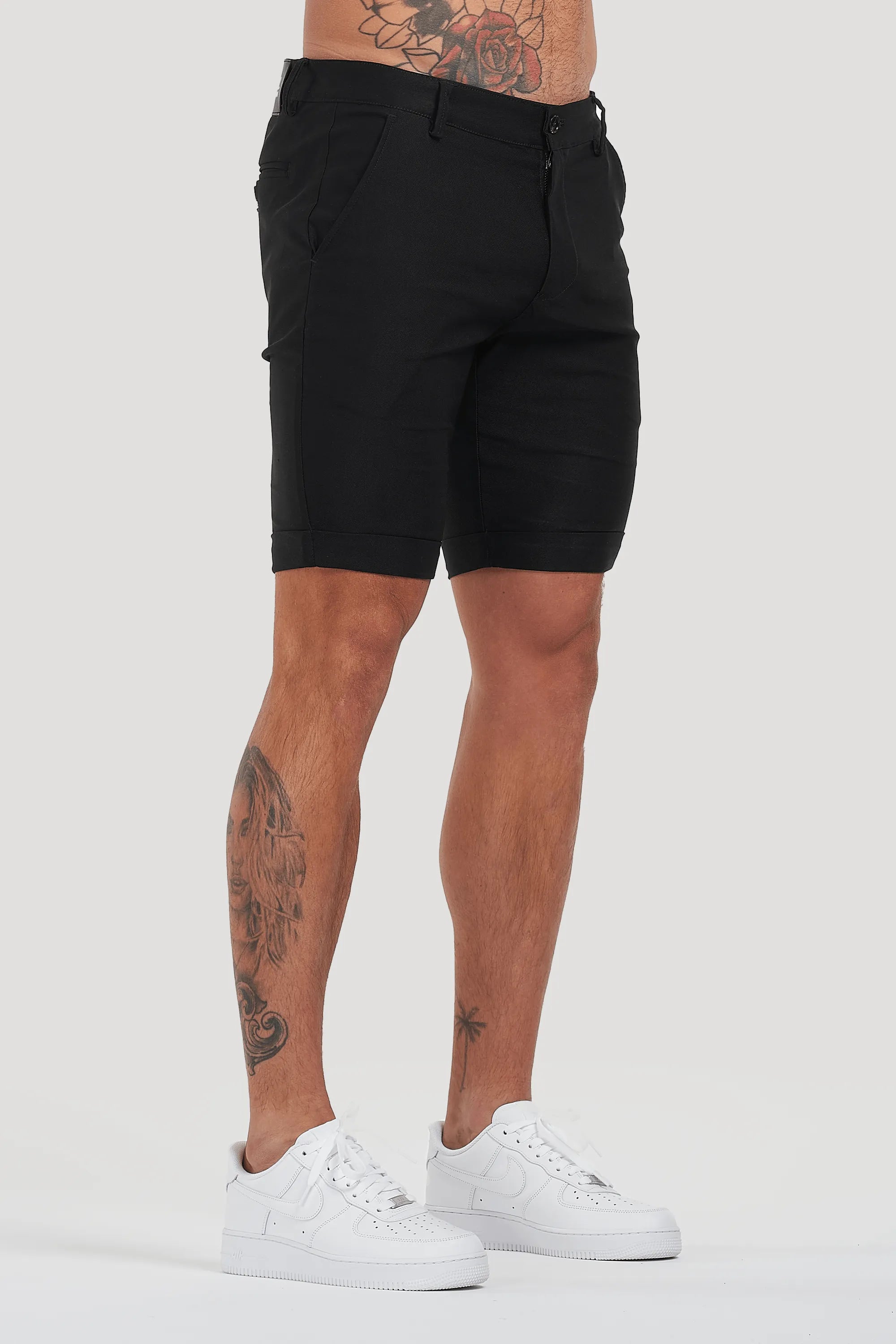 THE AVANI SHORTS - BLACK - ICON. AMSTERDAM