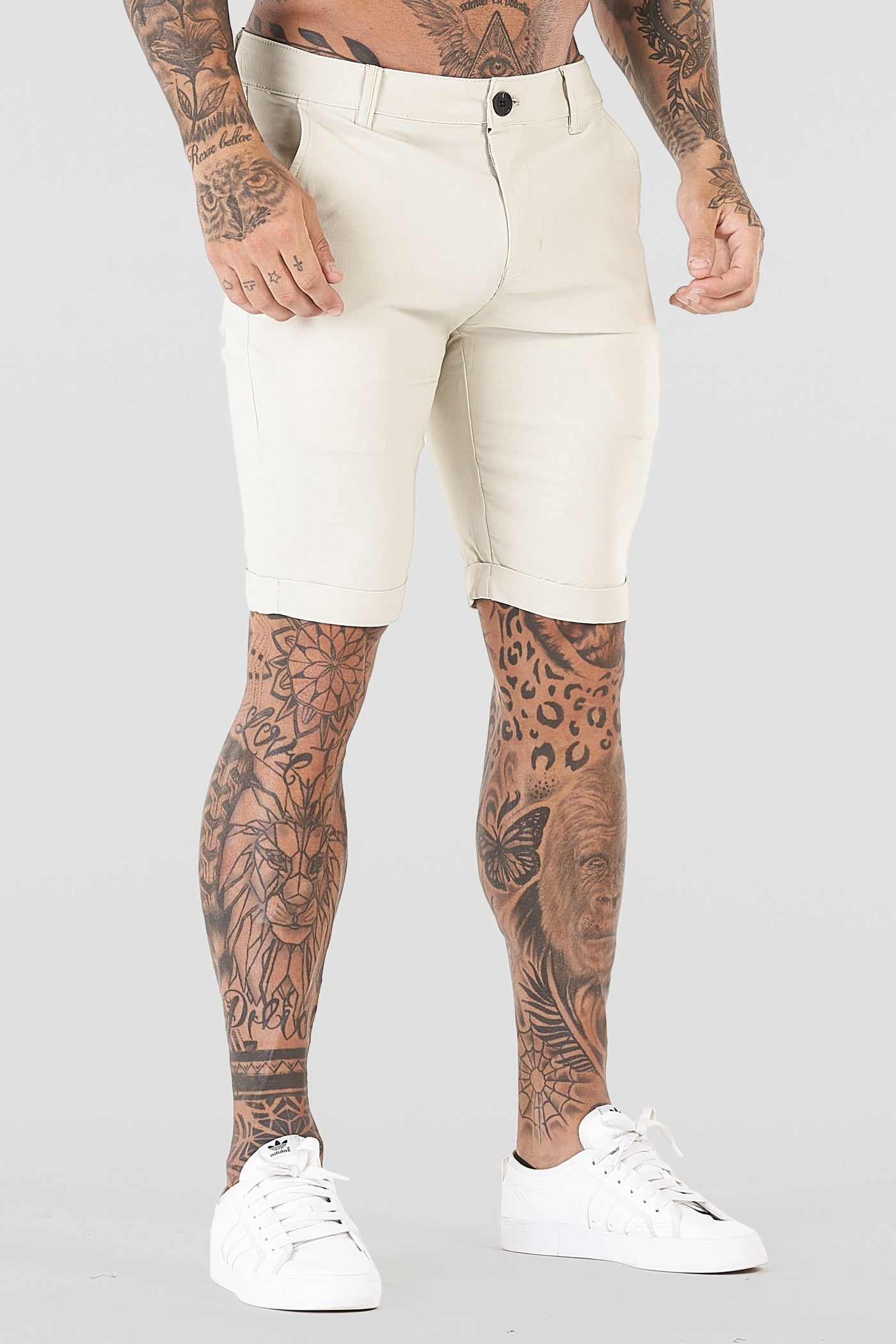 THE AVANI SHORTS - IVORY - ICON. AMSTERDAM