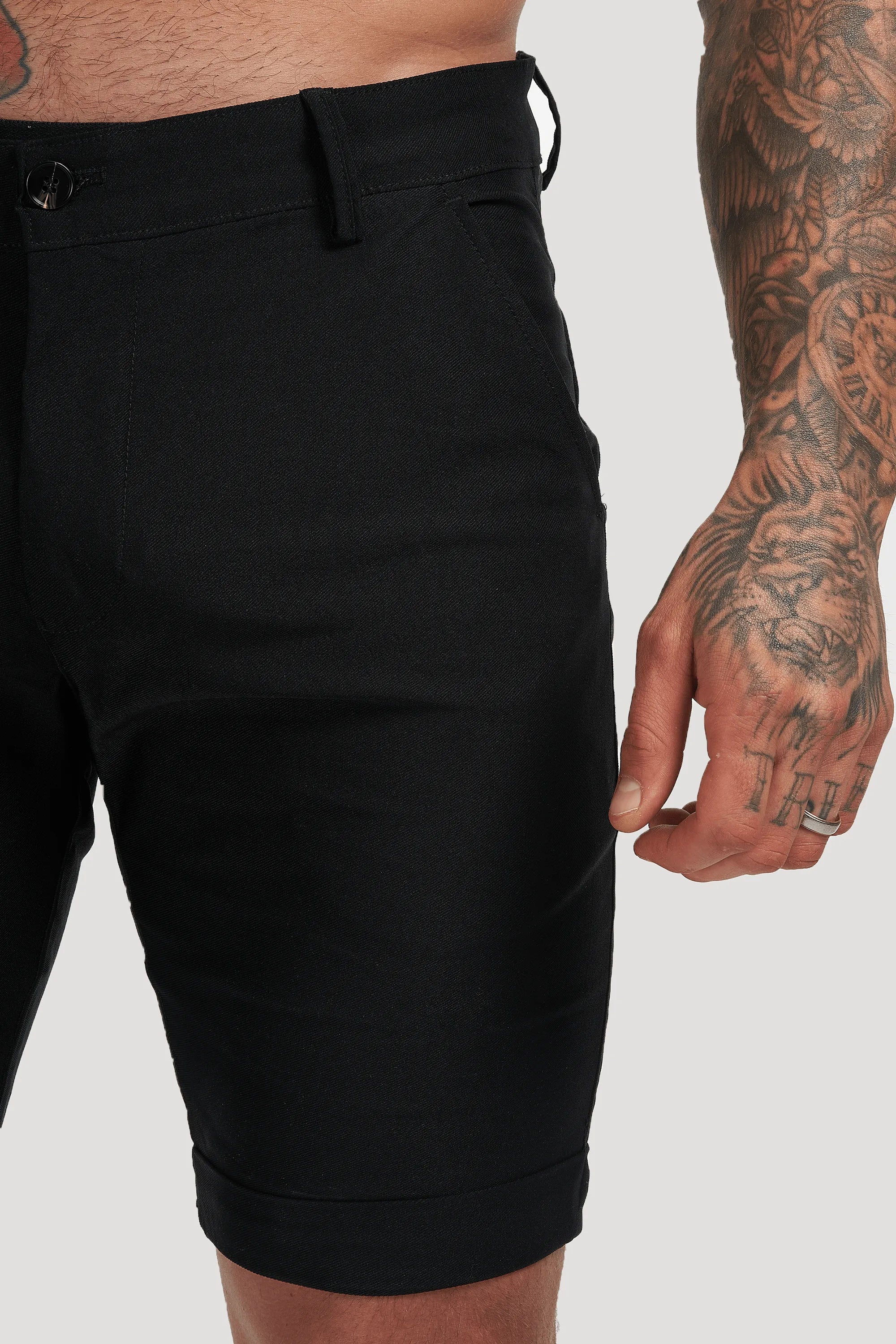 THE AVANI SHORTS - BLACK - ICON. AMSTERDAM