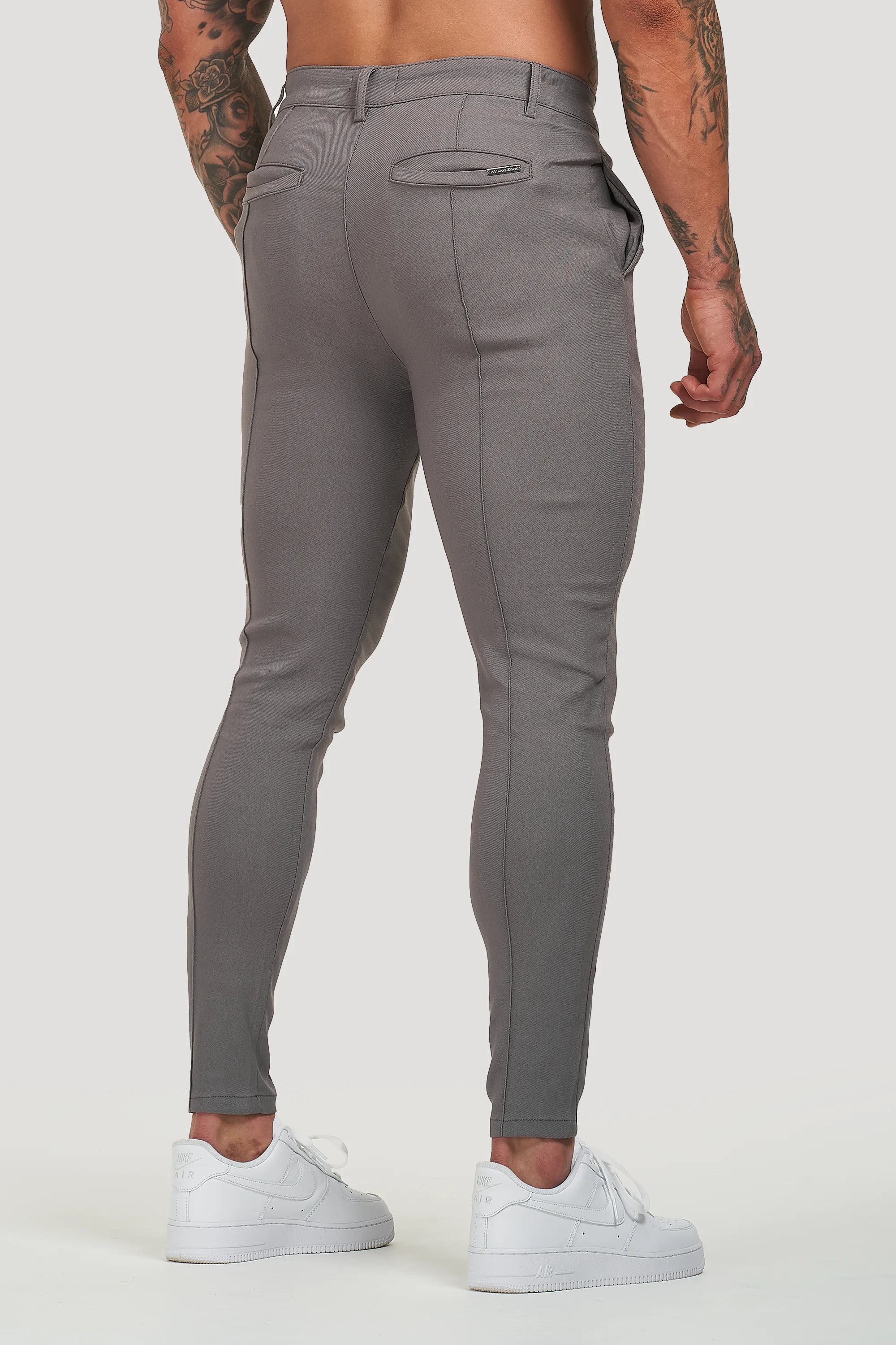 THE VOCO TROUSERS 2.0 - GREY - ICON. AMSTERDAM