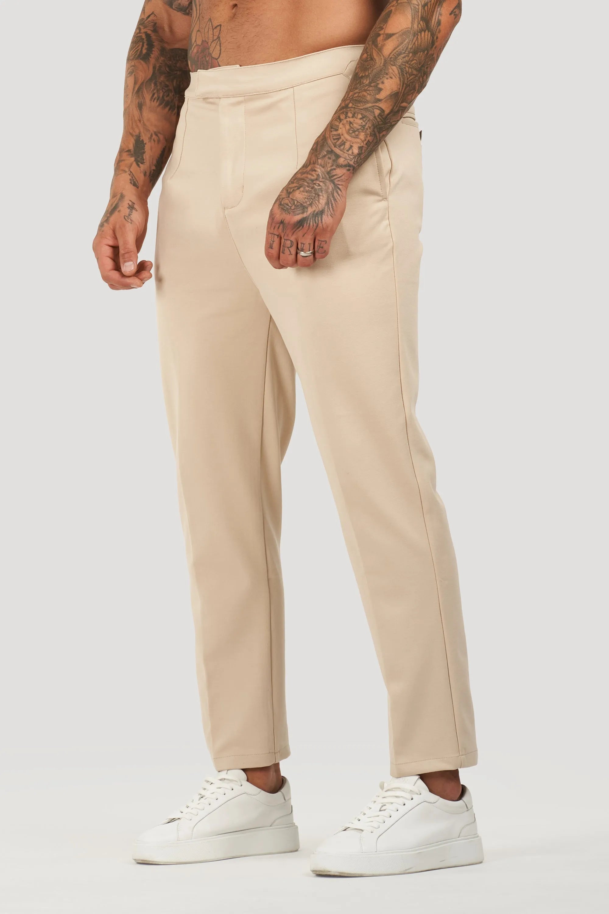 THE ALESSIO TROUSERS - IRISH CREAM - ICON. AMSTERDAM