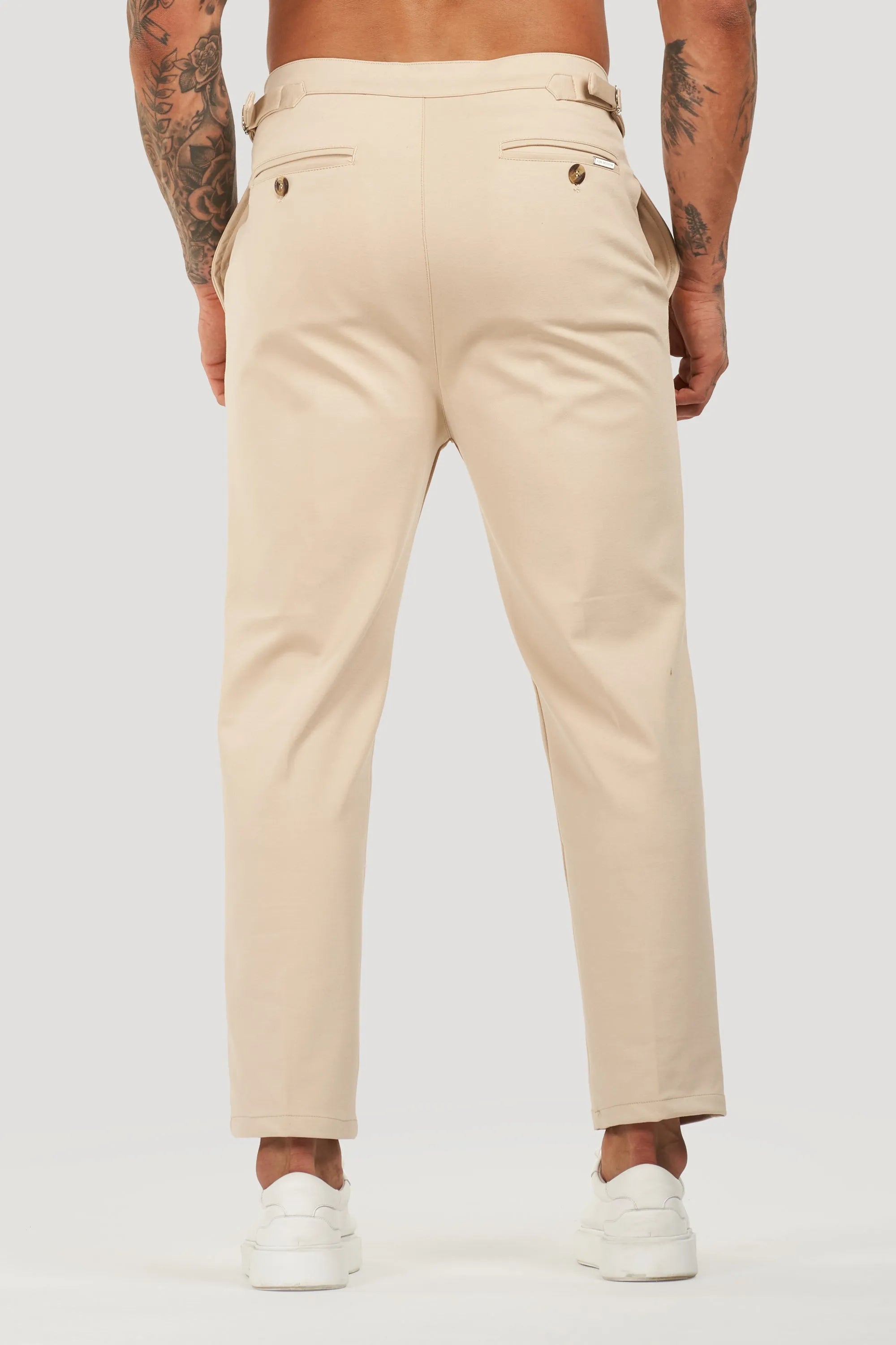 THE ALESSIO TROUSERS - IRISH CREAM - ICON. AMSTERDAM