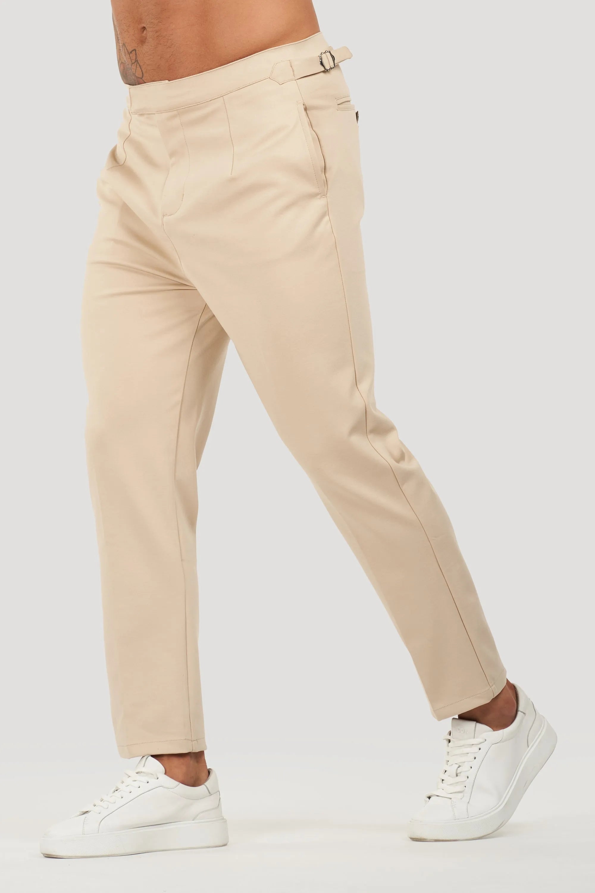 THE ALESSIO TROUSERS - IRISH CREAM - ICON. AMSTERDAM