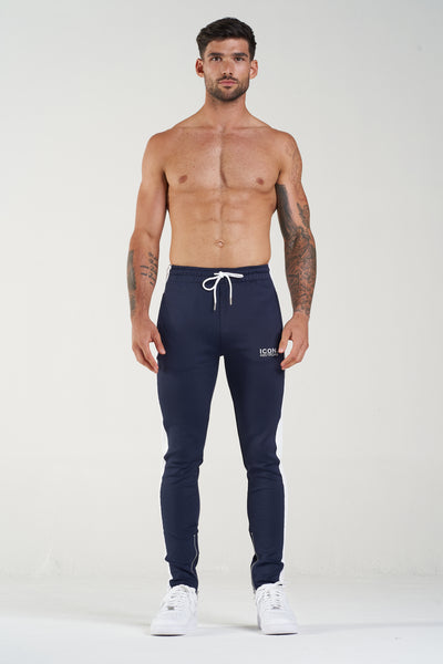 THE ICONIC TRACK PANTS - DARK BLUE - ICON. AMSTERDAM