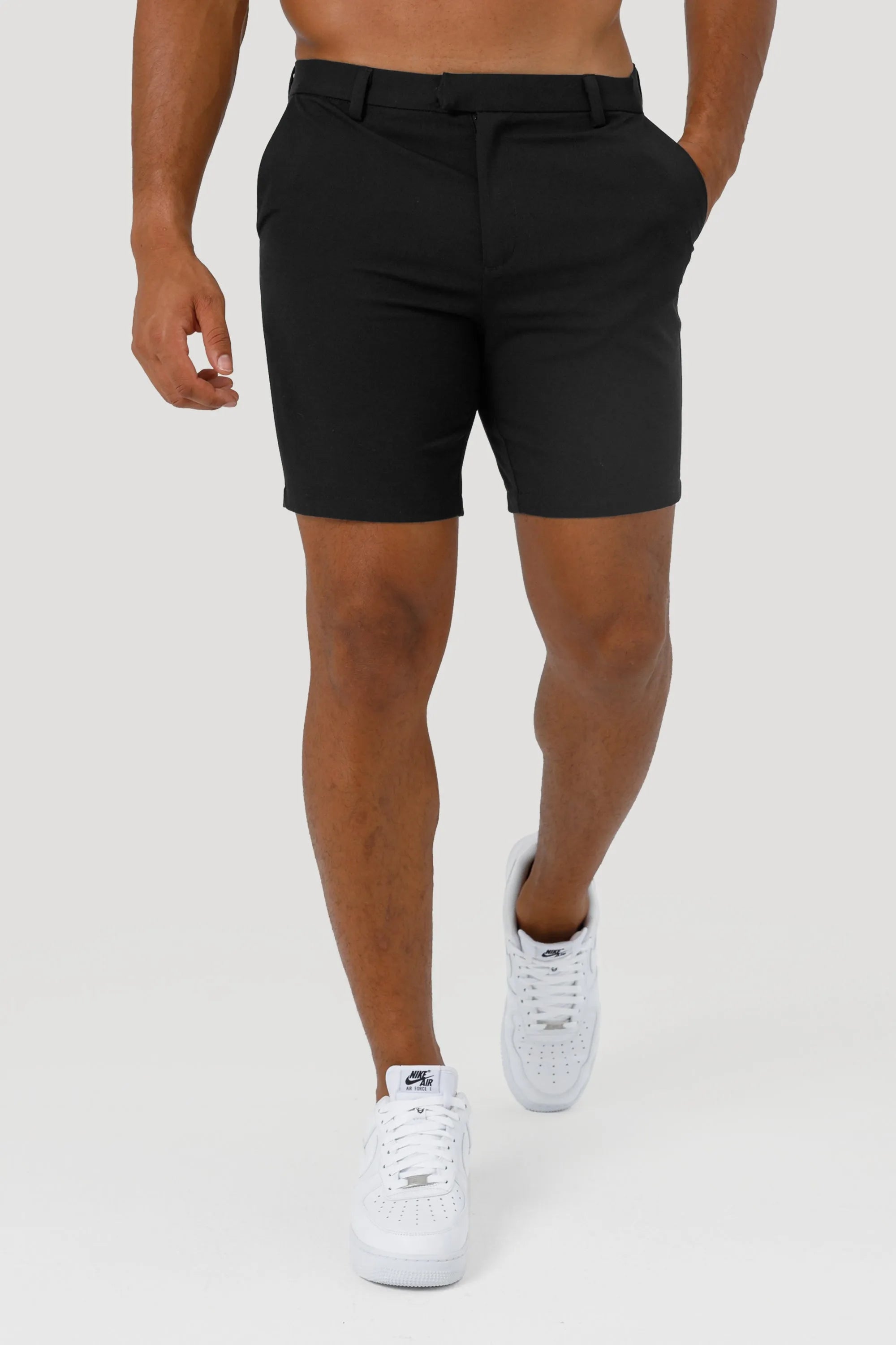 THE LUCIA SHORTS - BLACK - ICON. AMSTERDAM