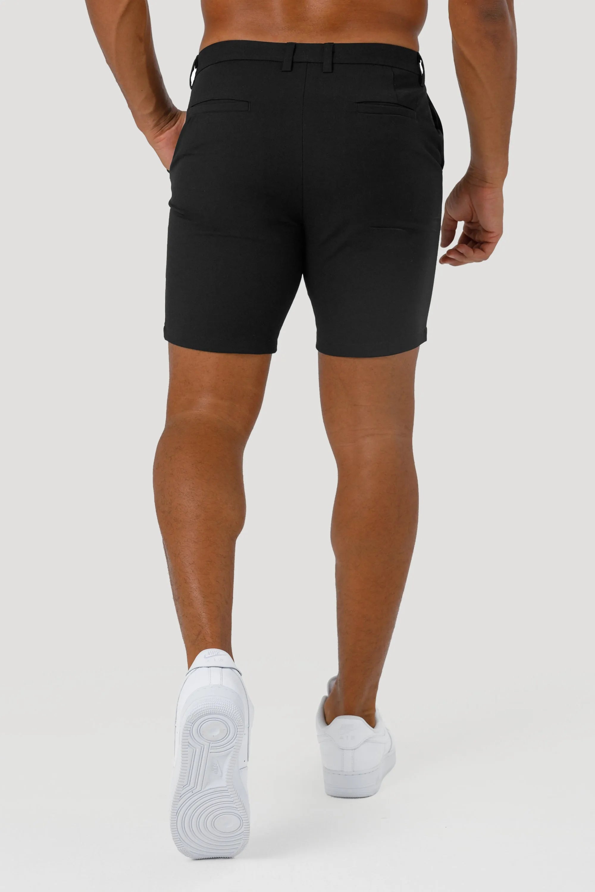 THE LUCIA SHORTS - BLACK - ICON. AMSTERDAM