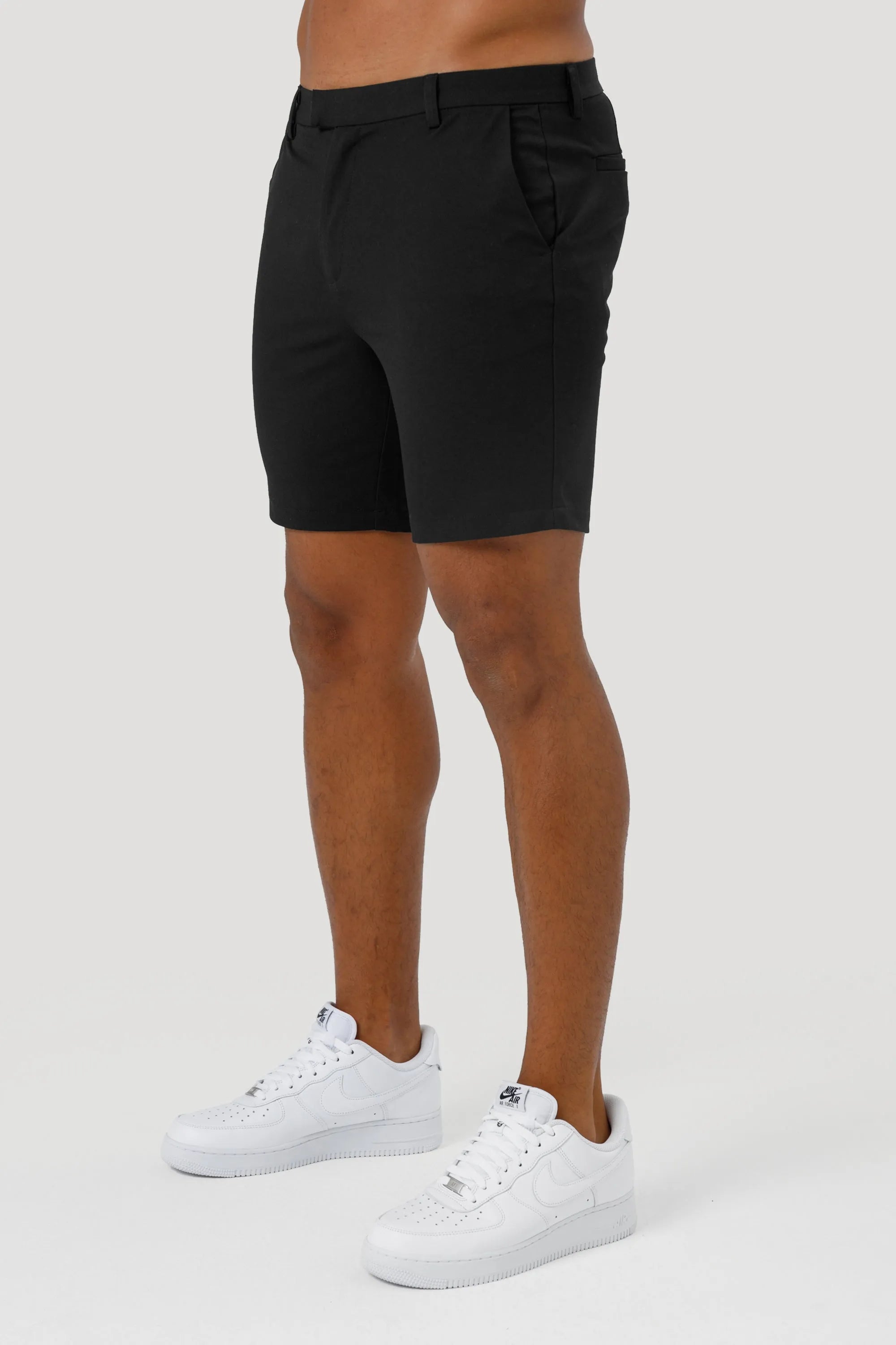 THE LUCIA SHORTS - BLACK - ICON. AMSTERDAM