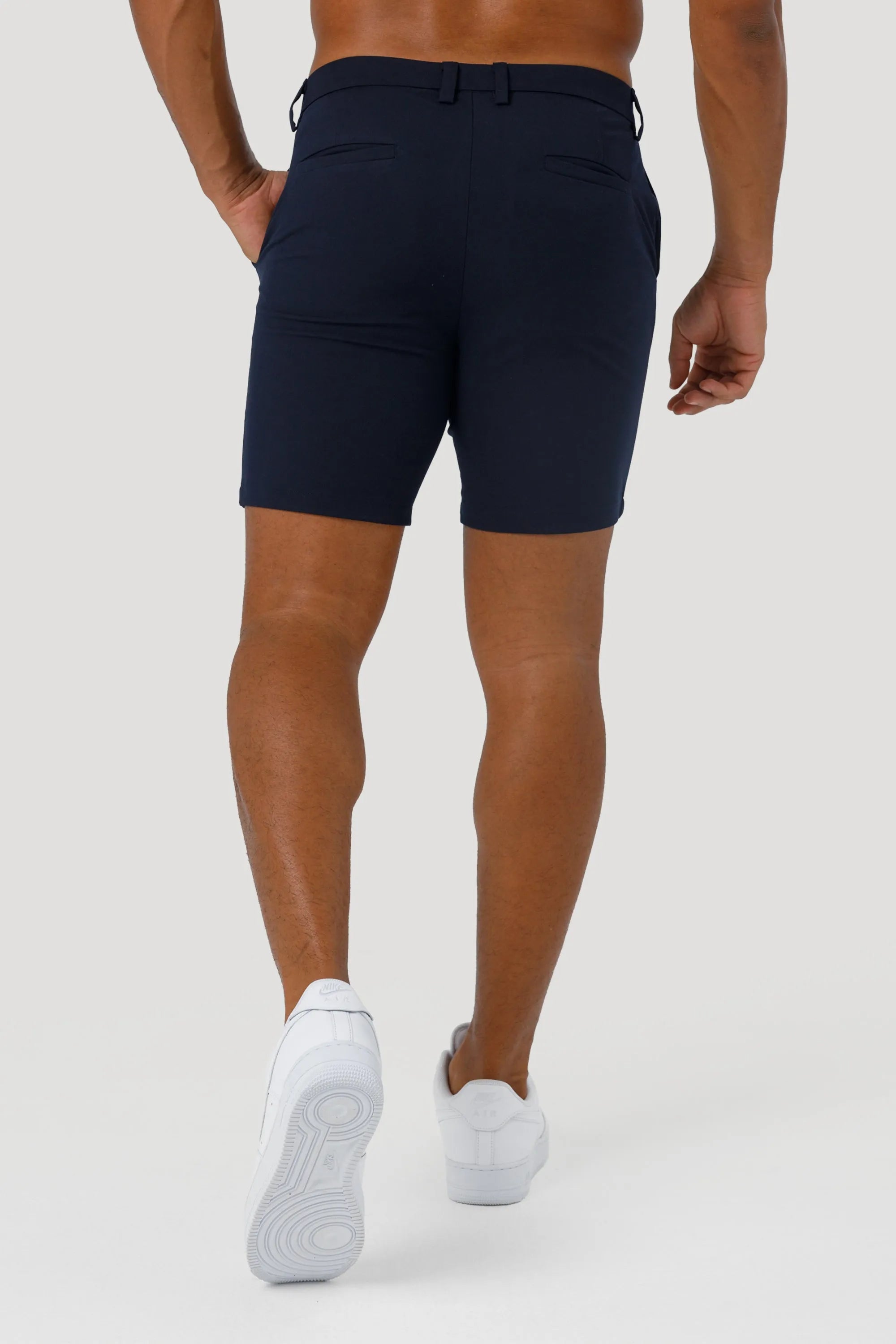 THE LUCIA SHORTS - NAVY BLUE - ICON. AMSTERDAM