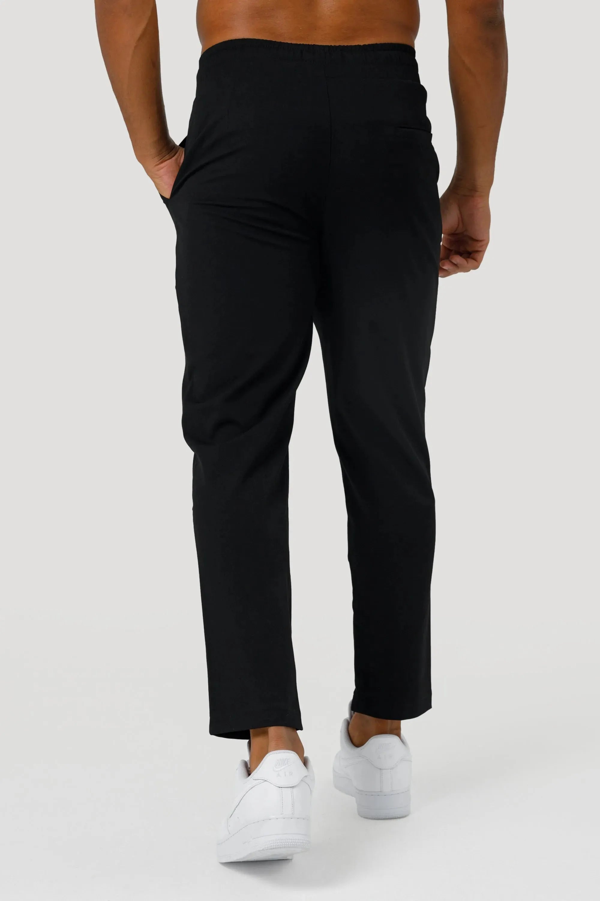 THE ELIO TROUSERS - BLACK - ICON. AMSTERDAM