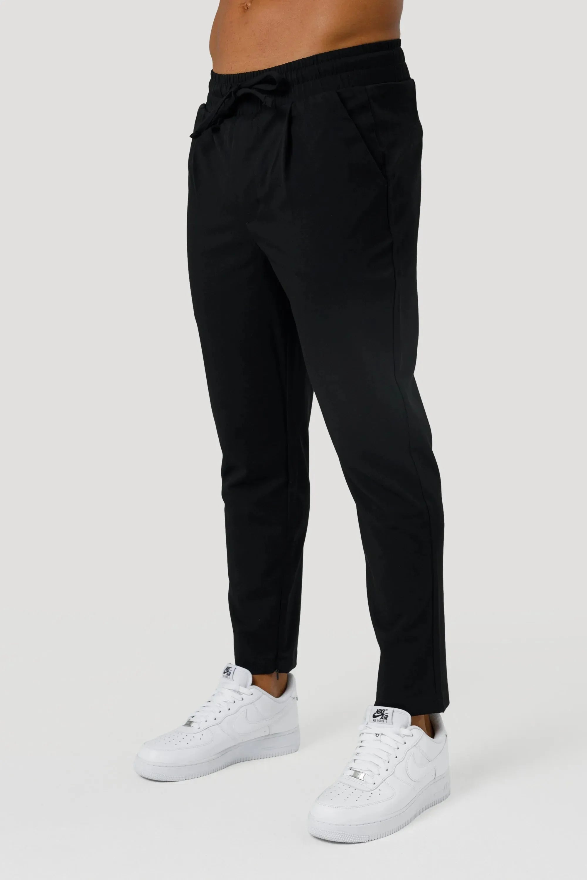 THE ELIO TROUSERS - BLACK - ICON. AMSTERDAM