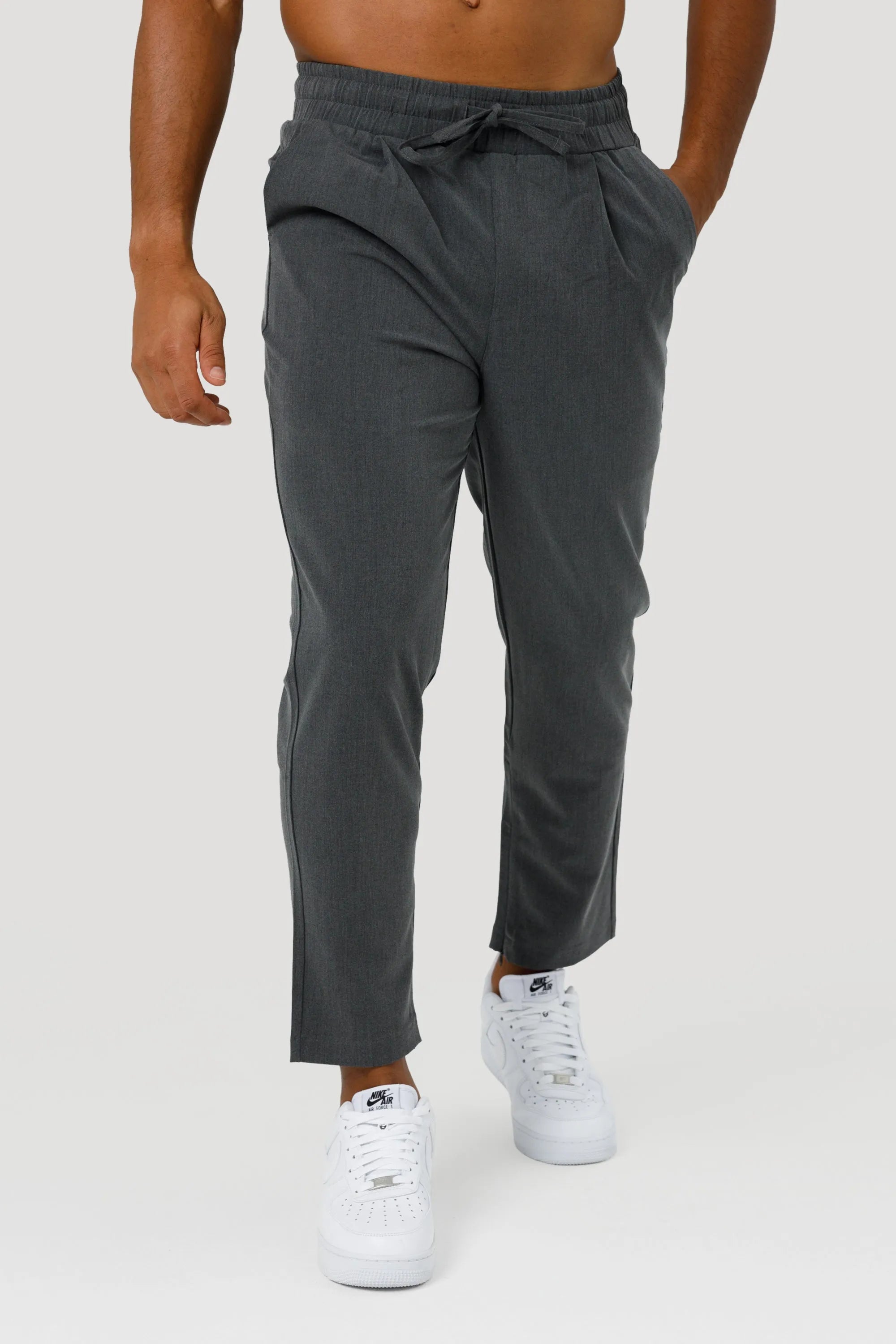 THE ELIO TROUSERS - DARK GREY - ICON. AMSTERDAM