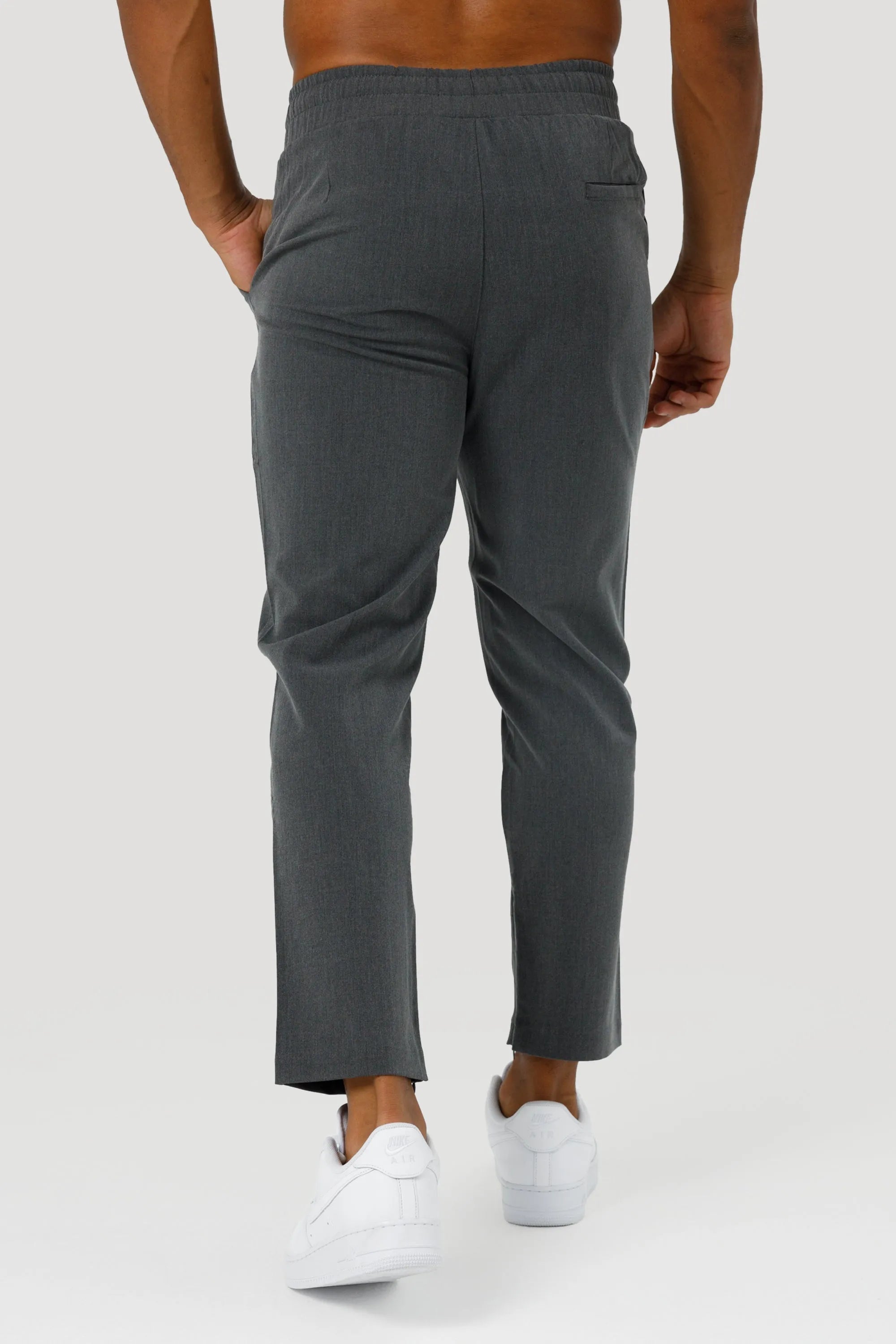 THE ELIO TROUSERS - DARK GREY - ICON. AMSTERDAM