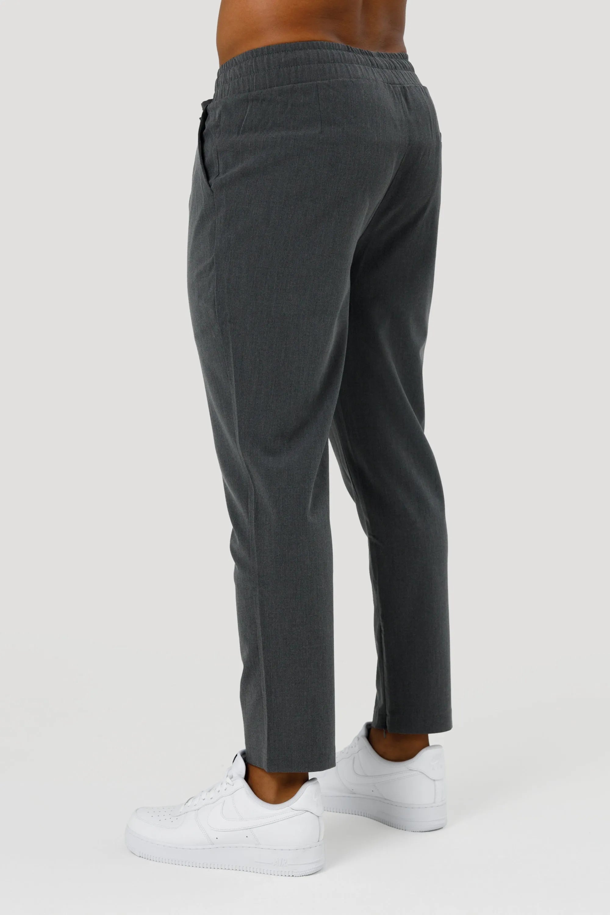 THE ELIO TROUSERS - DARK GREY - ICON. AMSTERDAM