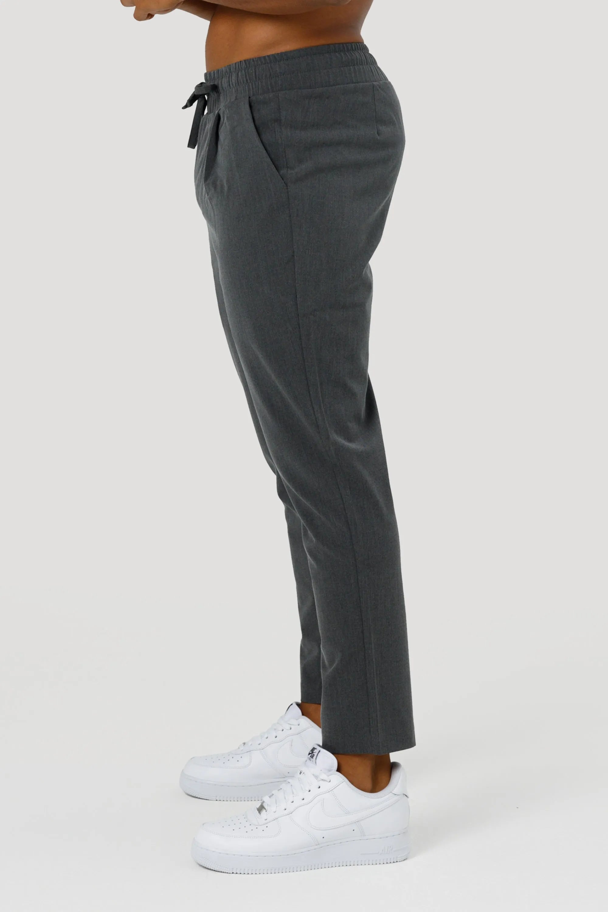 THE ELIO TROUSERS - DARK GREY - ICON. AMSTERDAM