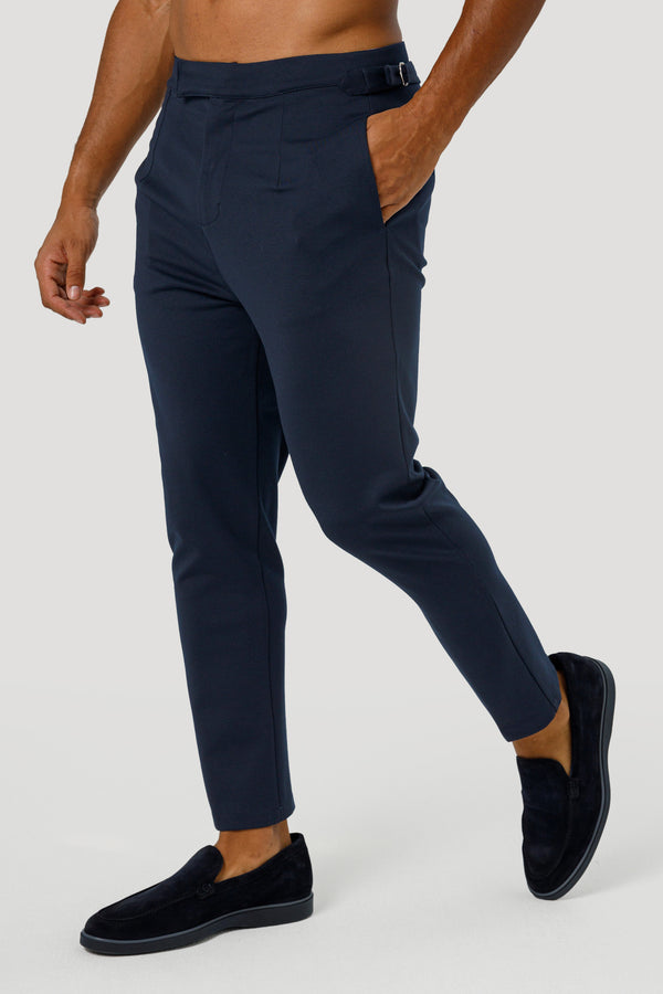 The Alessio Trousers - Navy Blue