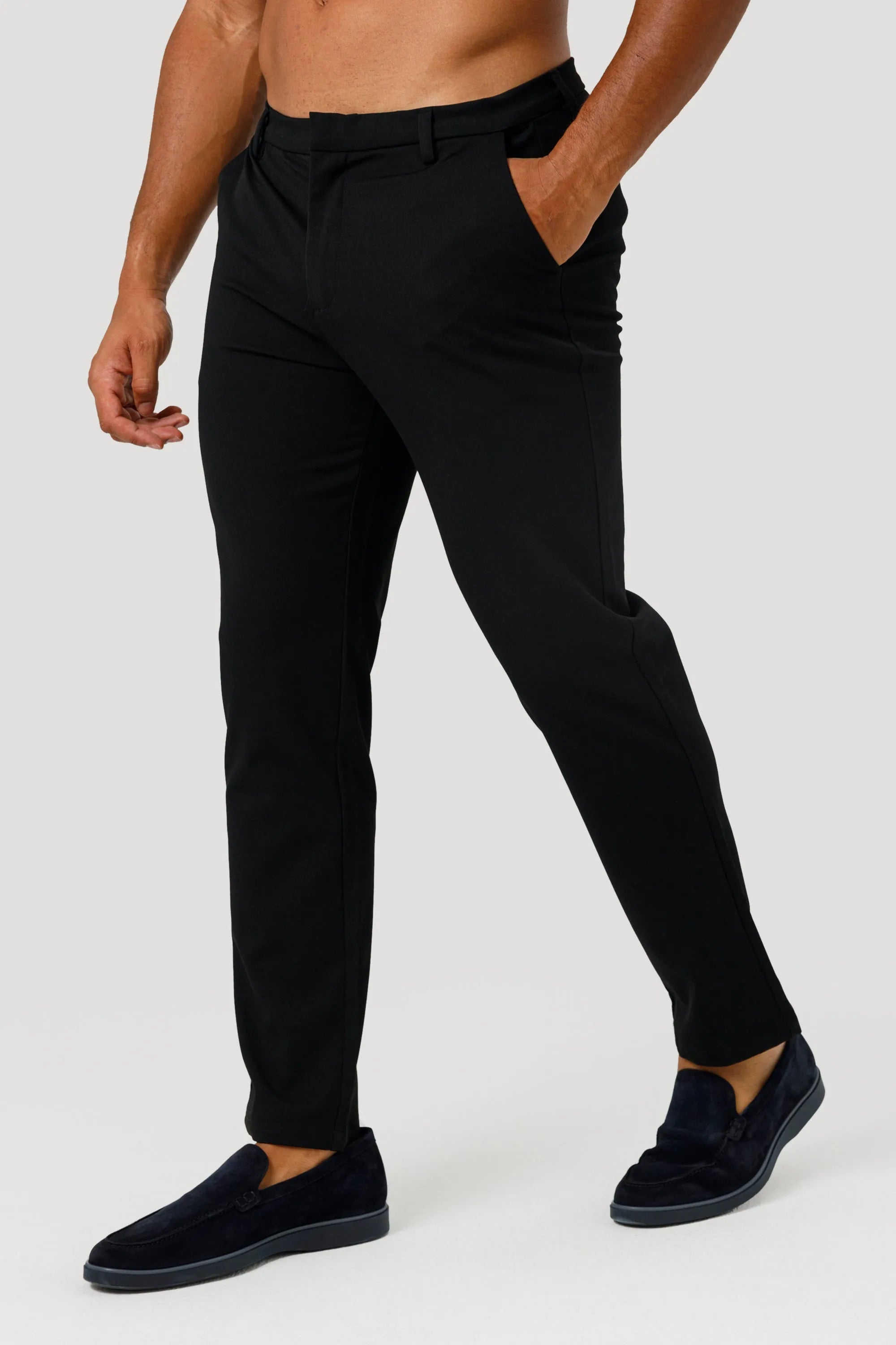 THE LUCIA TROUSERS - BLACK - ICON. AMSTERDAM