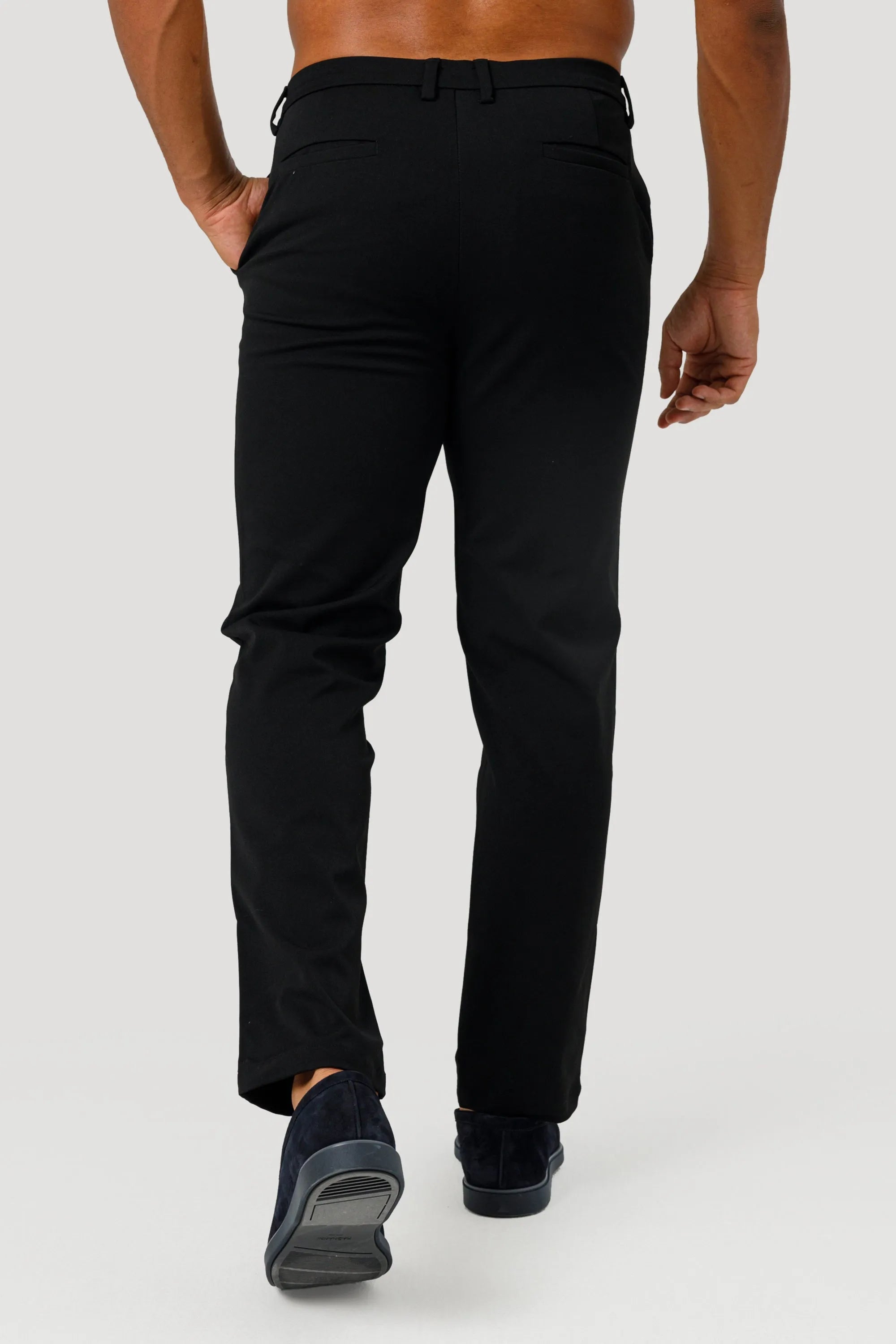 THE LUCIA TROUSERS - BLACK - ICON. AMSTERDAM