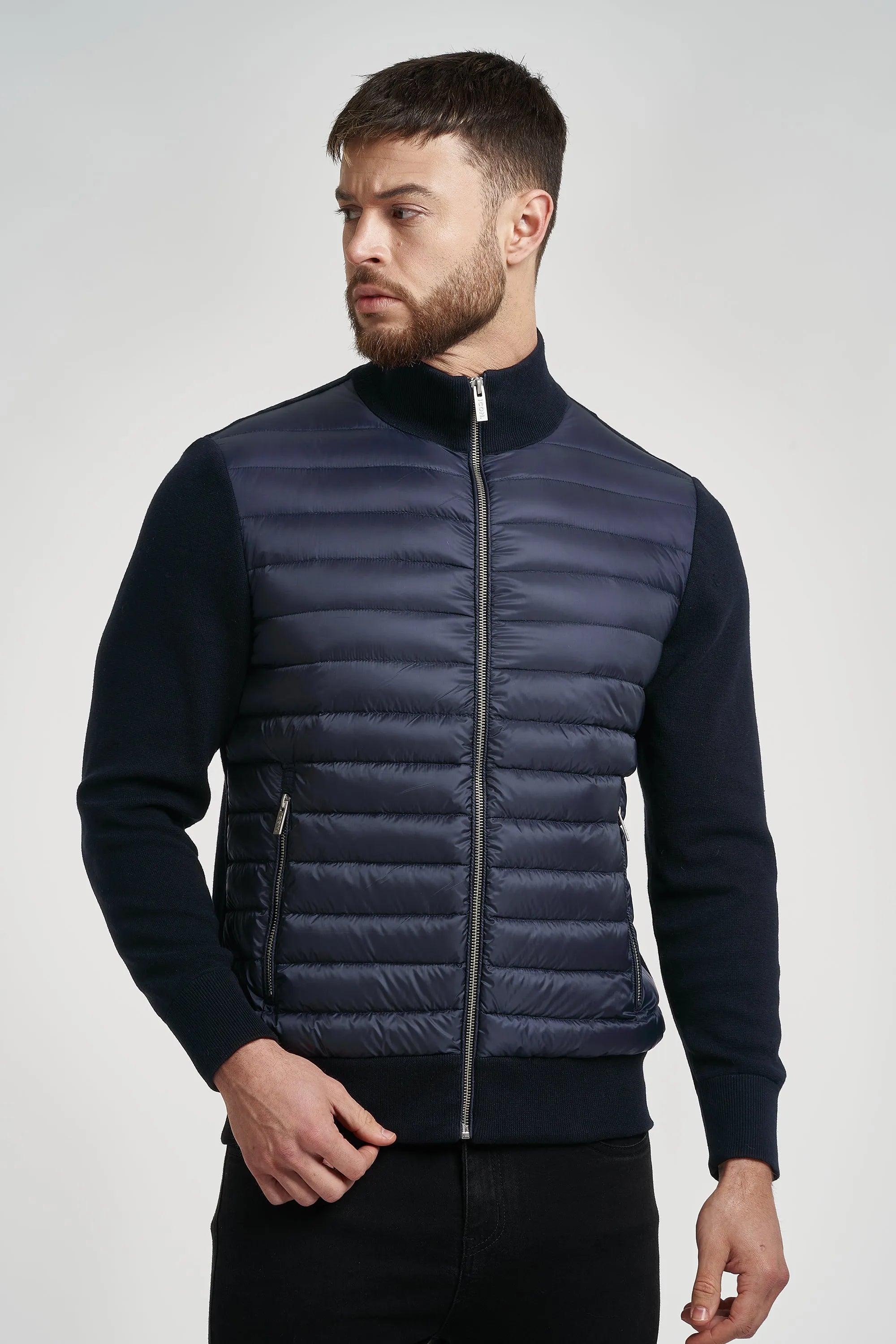 THE VERONA JACKET - NAVY - ICON. AMSTERDAM