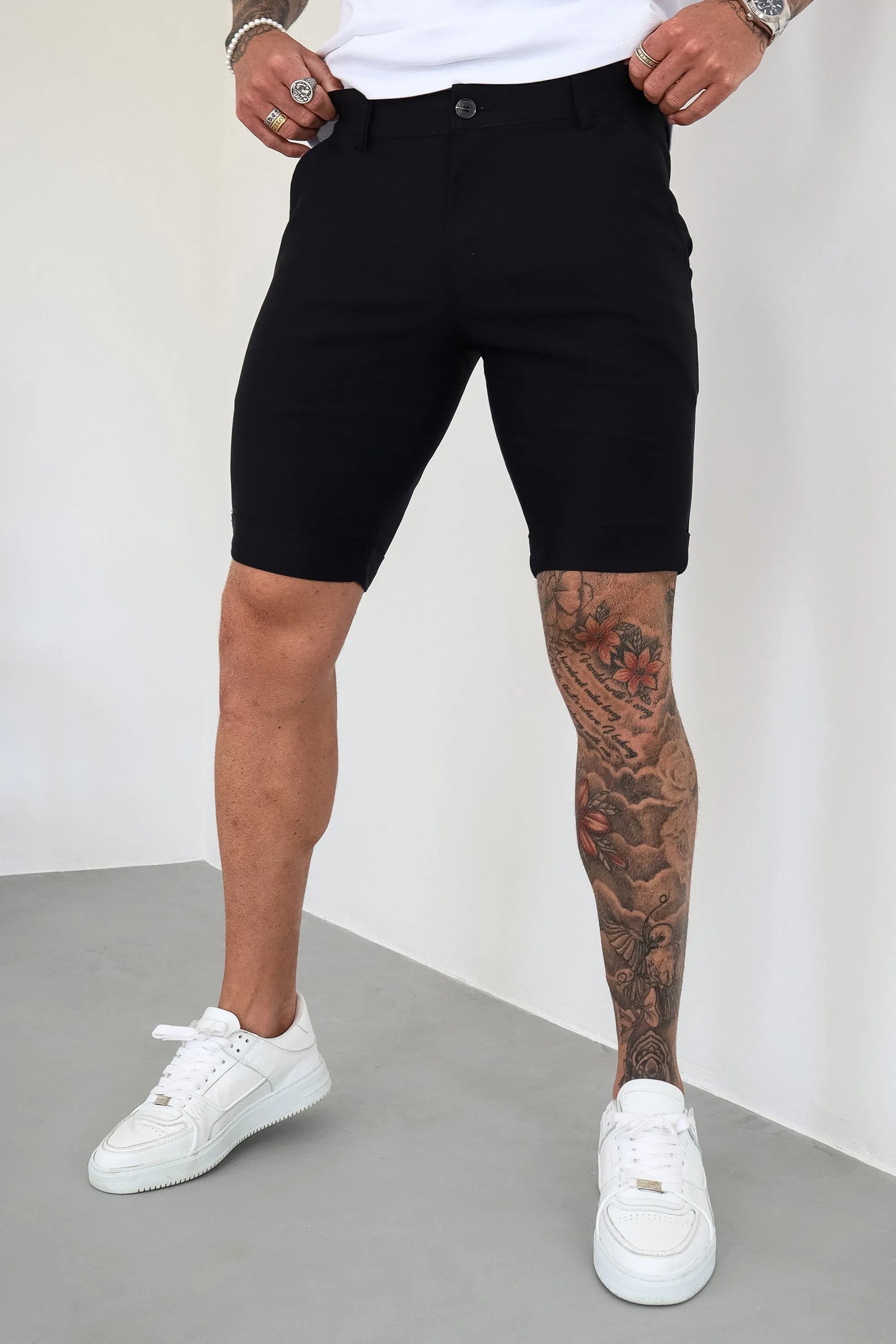 THE AVANI SHORTS - BLACK - ICON. AMSTERDAM