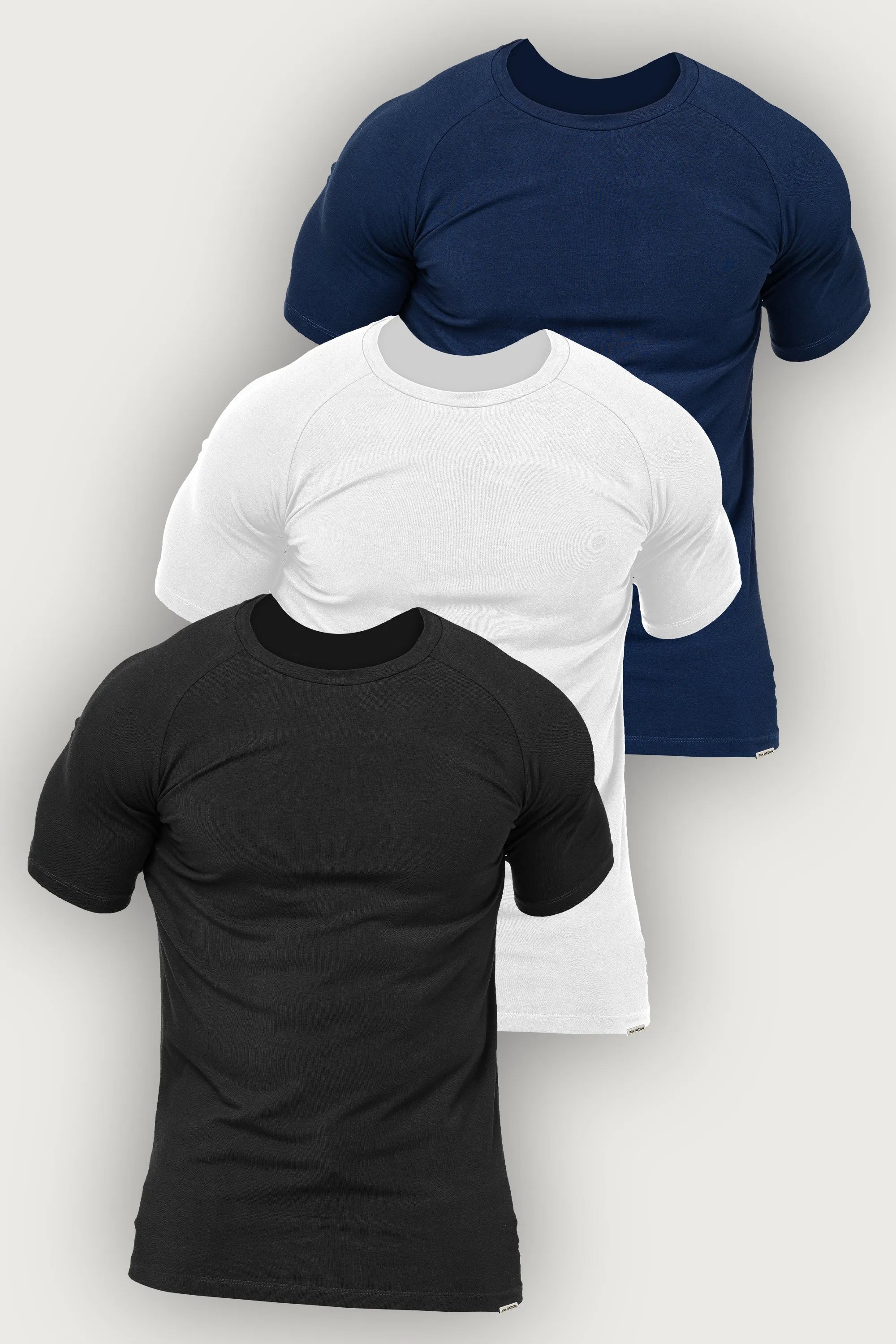 MUSCLE BASIC T-SHIRT 3-PACK - ICON. AMSTERDAM