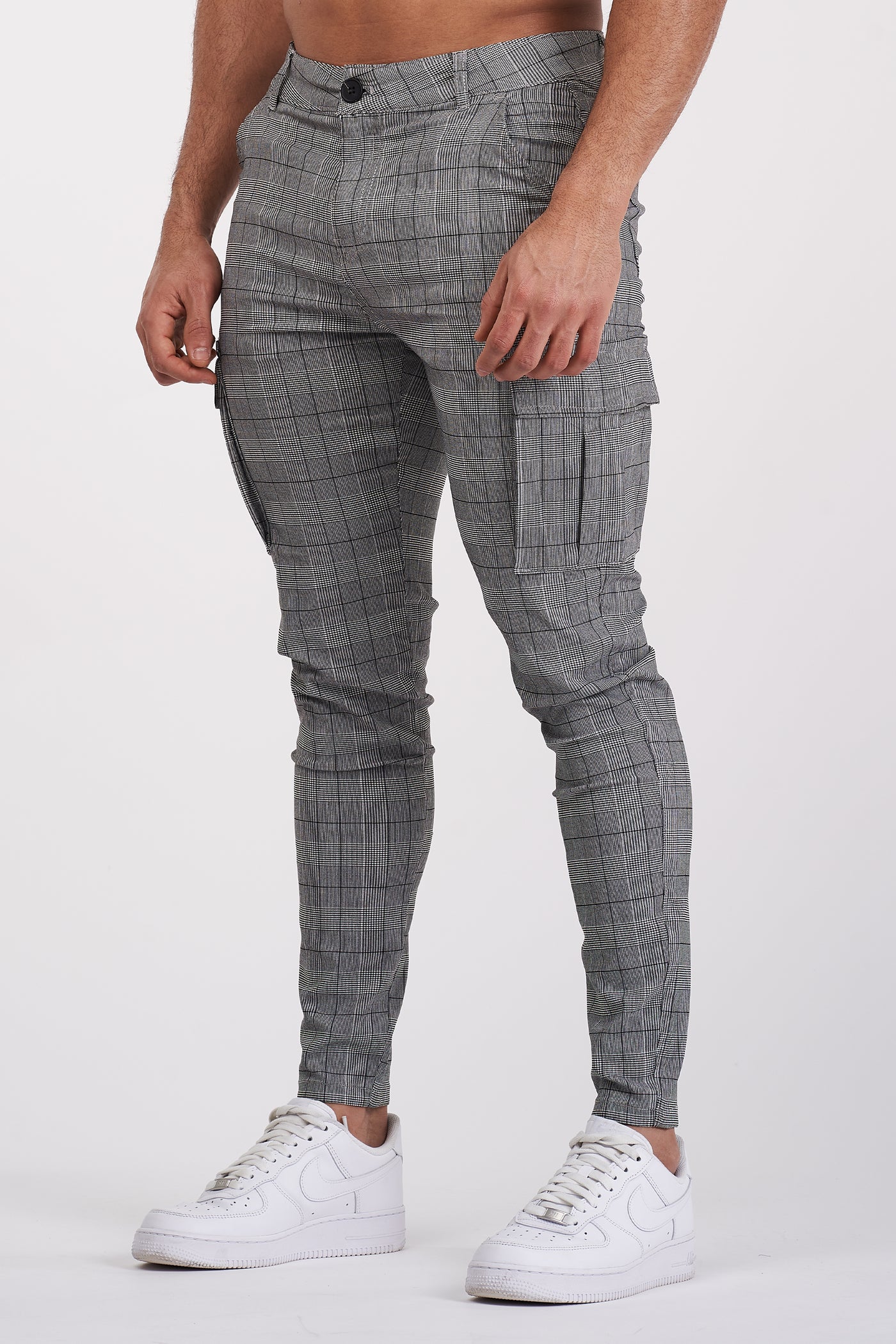 THE TAYLOR CARGO TROUSERS - GREY - ICON. AMSTERDAM