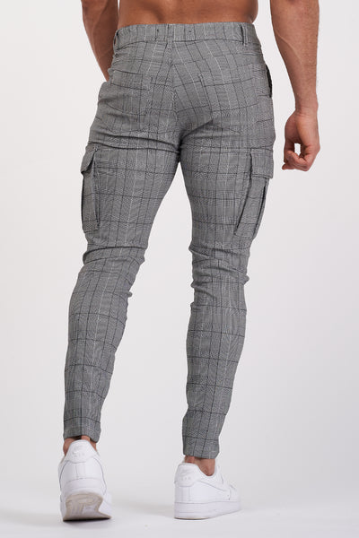 THE TAYLOR CARGO TROUSERS - GREY - ICON. AMSTERDAM