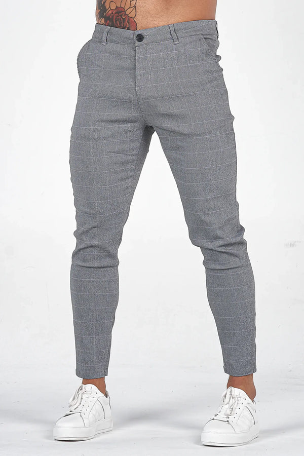 THE SIENA TROUSERS - GREY - ICON. AMSTERDAM