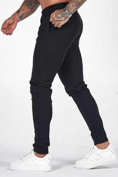THE VOCO TROUSERS - BLACK - ICON. AMSTERDAM