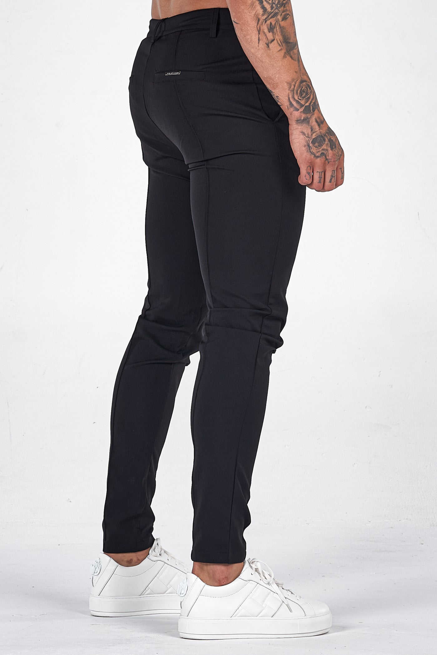 THE VOCO TROUSERS - BLACK - ICON. AMSTERDAM