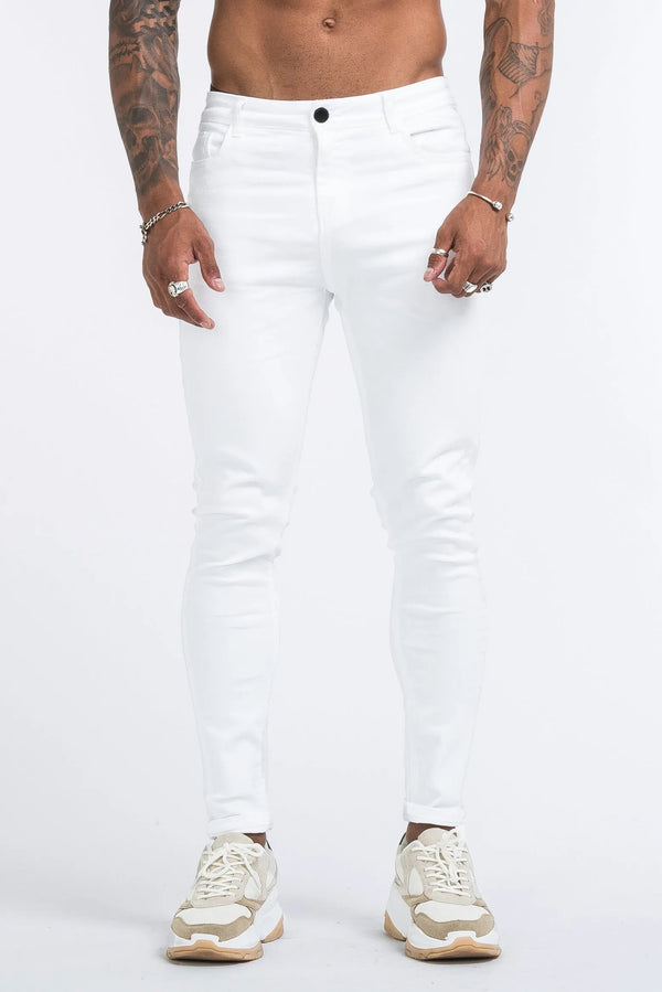 THE LORENZO JEANS - WHITE - ICON. AMSTERDAM